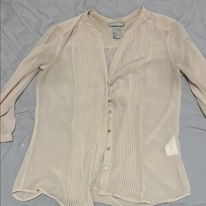Women's Cream Blouse